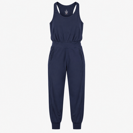 Gary Navy Jumpsuit Size M