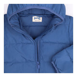 Coat puffer blue longline