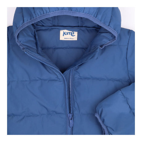 Coat puffer blue longline