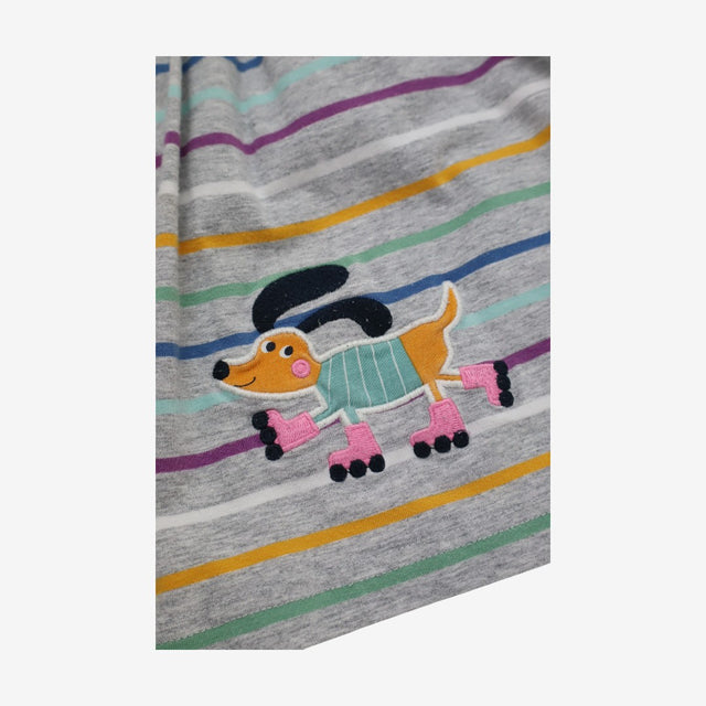 Dress long sleeve roller skating pup