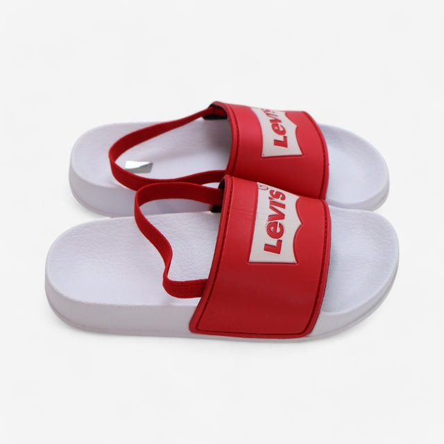 Levi's Sandals Red & White