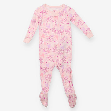 Pink Minnie Mouse Sleepsuit - Disney