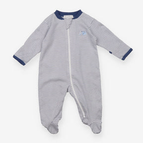 Sleepsuit blue stripe Dog Kissy Kissy