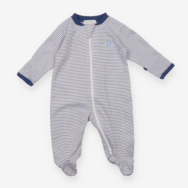 Sleepsuit blue stripe Dog Kissy Kissy