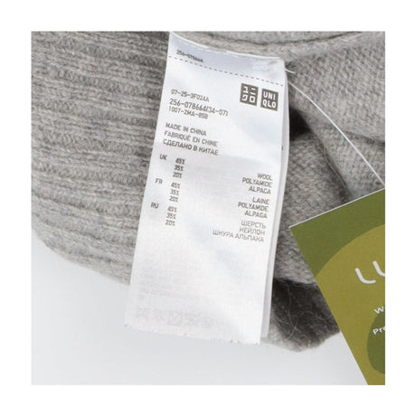 Uniqlo Grey Wool Alpaca Jumper