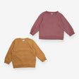 Sweatshirts 2pc gold dusky pink