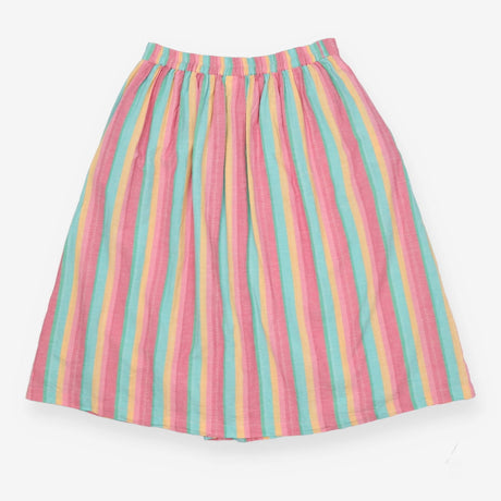 Skirt rainbow stripes