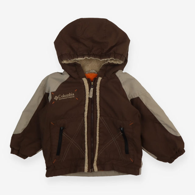 Columbia Sportswear Hooded Jacket Brown