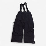 Salopettes black with zip pockets