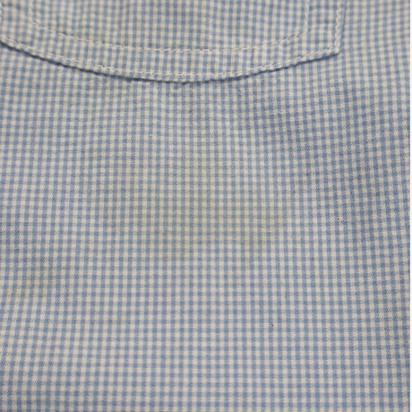 Blue Mini Gingham Shirt