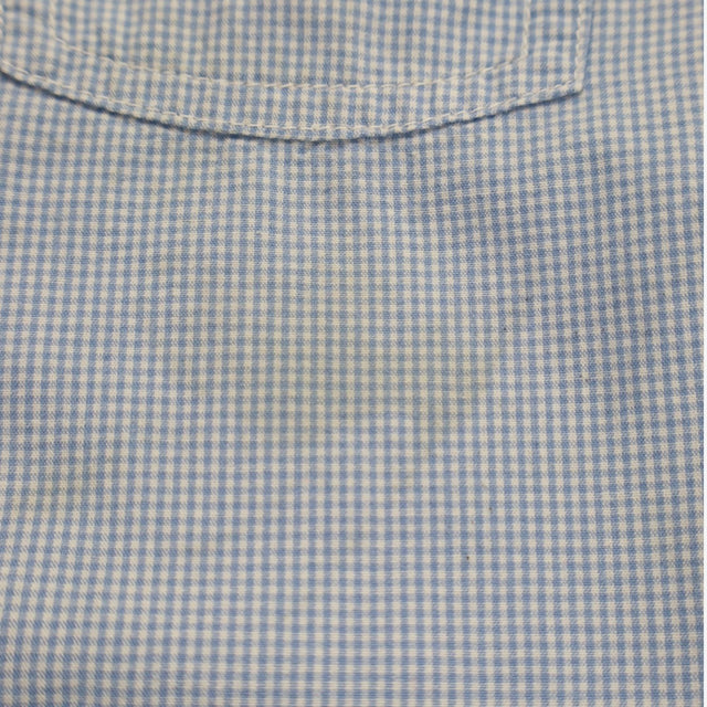 Blue Mini Gingham Shirt