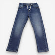 Jeans with white drawstring
