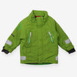 Green stripe coat