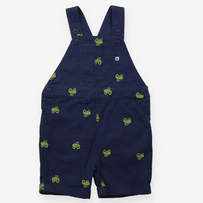 Dungarees Navy with Tractor Appliques