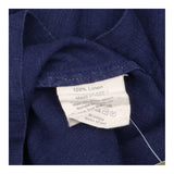 Blue Relaxed Linen Tunic Top