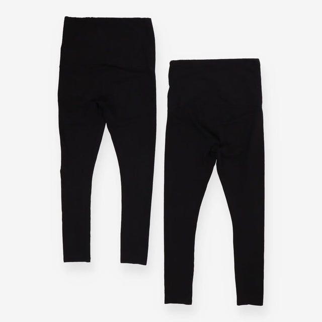 Maternity Leggings - Black 2 pack