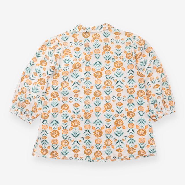 Hope Cottage Floral Organic Cotton Blouse