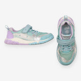 Trainers Purple and Green Mermaid