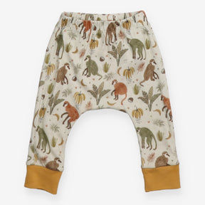Harem leggings cream monkeys