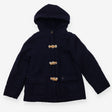 Navy fleece lined duffle coat