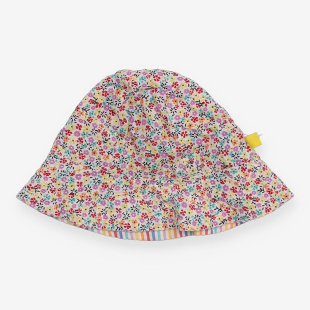 Sunhat Reversible Stripe/Flower Print