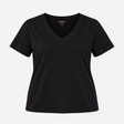 T Shirt Black V Neck