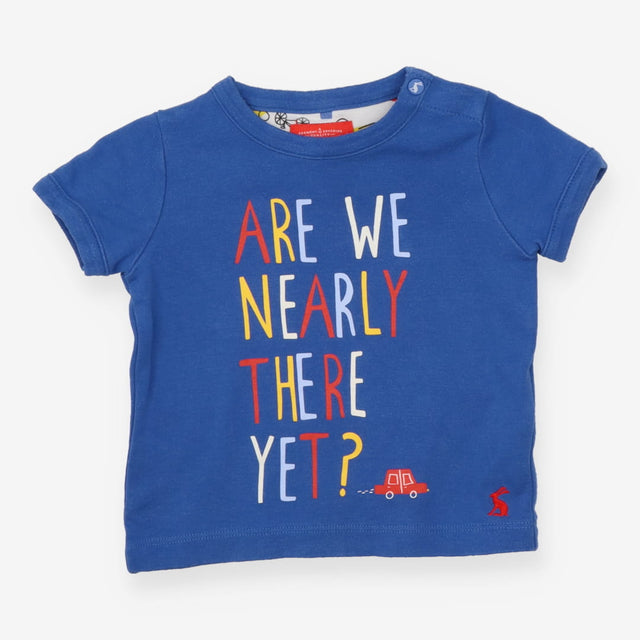 Tee Blue ''Are we nearly there yet?''