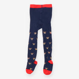 Tights navy reindeer