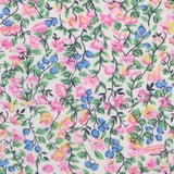 T-Shirt Sleevless Ditsy Print with Pink Flower But