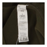 Green Exercise Shorts Khaki Green