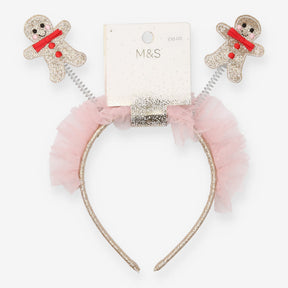 Sparkly Gingerbread Headband