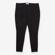 Reiss Trousers Black Zip Detail Skinny Tailored