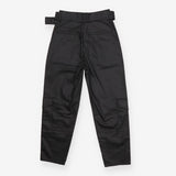 nu-in x Stefanie Geisinger Coated Denim Black Belt