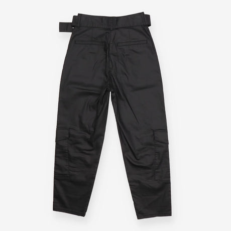 nu-in x Stefanie Geisinger Coated Denim Black Belt
