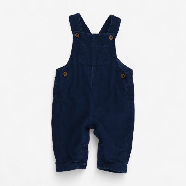 Navy cord dungarees