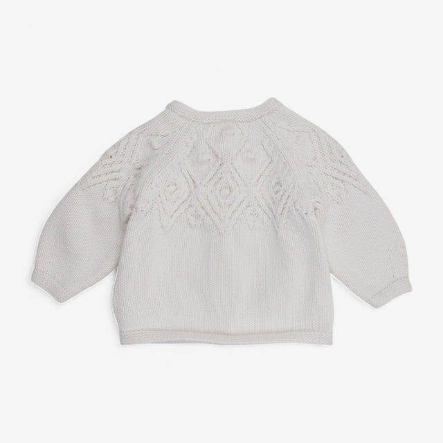 Cardigan Cream Bobble