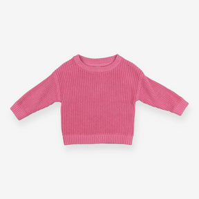Knit sweater pink