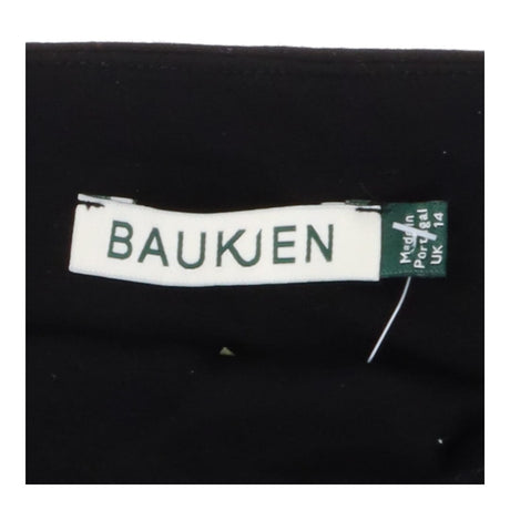 Baukjen Black Ruched Bandeau Top