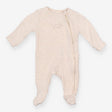 Sleepsuit zip rib cream I Love Daddy