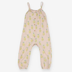 Romper peach with lemons