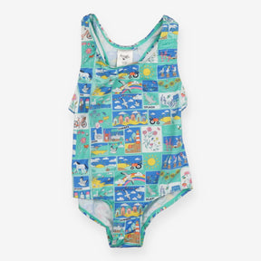 Swimsuit summer scenes