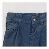 Navy Cords Green Lined