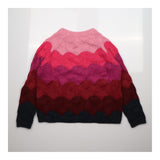Jumper Pink Burgundy Wave