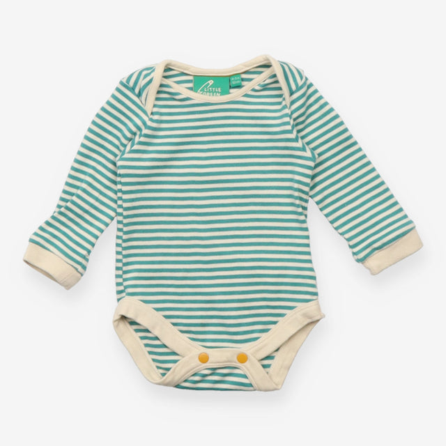 Green Striped Bodysuit