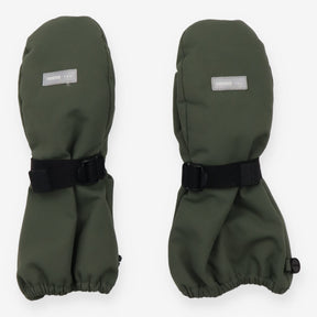 Green Ski Gloves