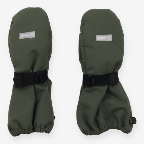 Green Ski Gloves
