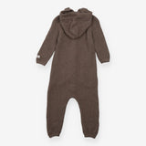 One Piece Knit Brown with Pockets
