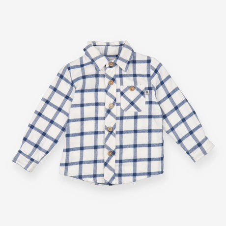 Check shirt cream