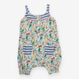 Romper Jersey mermaids stripe pockets straps