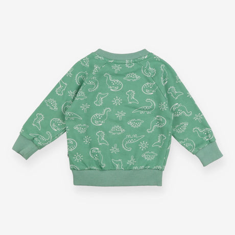 Green Dinosaur Sweater 